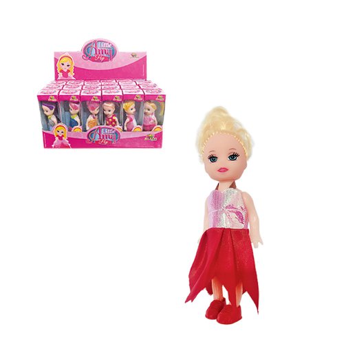 Boneca Little Amy Pop Girls Colorida Brinquedo Infantil