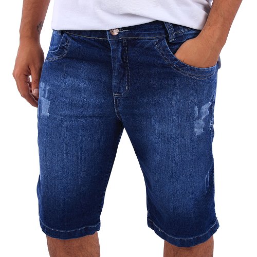 Bermuda jeans sale masculina no brás