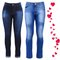 Kit Ele & Ela - Calça Jeans Feminina + Calça Jeans Masculina