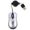 Mouse Optical Portátil Com Caso USB Retrátil
