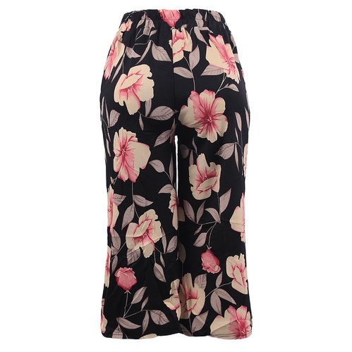 Calca pantacourt sales floral