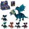 Brinquedo Dragão Miniatura Colecionável Reino Dos Dragões