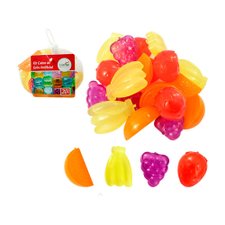 Kit Com 20 Cubos De Gelo Artificiais Frutas Plástico