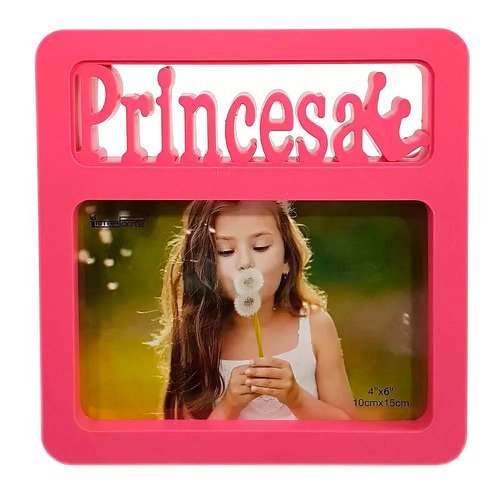 Porta Retrato Infantil Princesa Girls 10 cm x 15 cm Atacado