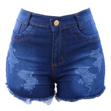 saia jeans hot pants destroyed levanta bumbum