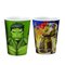 Kit 2 Copos Plásticos Infantil Avengers 320ml Hulk e Thanos