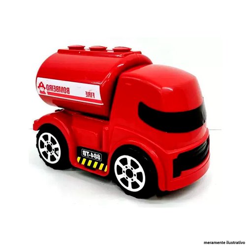 Caminhão Bombeiro Brinquedo Infantil Zuca Toys - Compre Agora