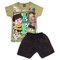 Conjunto Infantil Bebê Masculino Camiseta + Shorts Sortidos