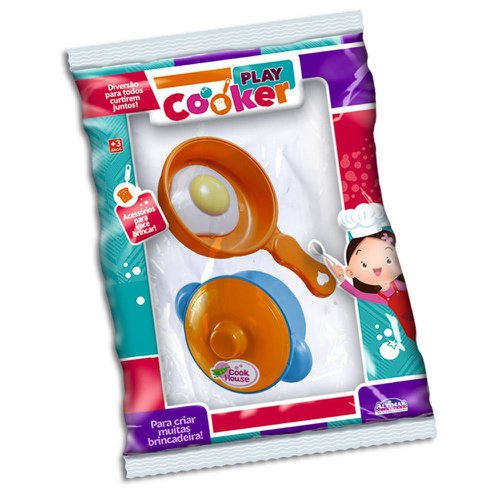 Kit Cozinha Com 3 Peças De Brinquedo Infantil Altimar