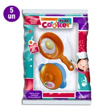 Kit Cozinha De Brinquedo Infantil Com 15 Peças Altimar