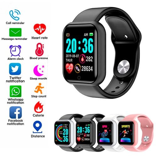 Relógio Inteligente Bluetooth 4.0 Smartwatch D20 1.3 150mAh