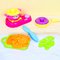 Kit Infantil De Cozinha Com 9 Peças Coloridas Brinquedo