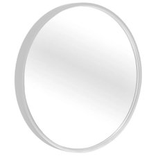 Espelho Decorativo Redondo De Pendurar Com Moldura 53 cm