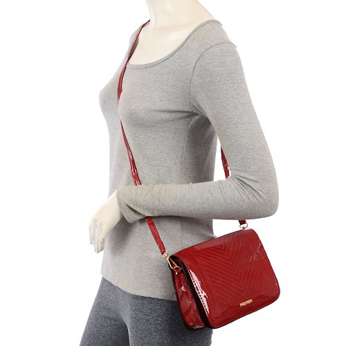 pebbled leather convertible belt bolsa