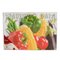 Tábua De Corte Vidro Frutas Legumes 35 cm x 25 cm