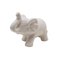 Enfeite Decorativo Elefante Porcelana Branco
