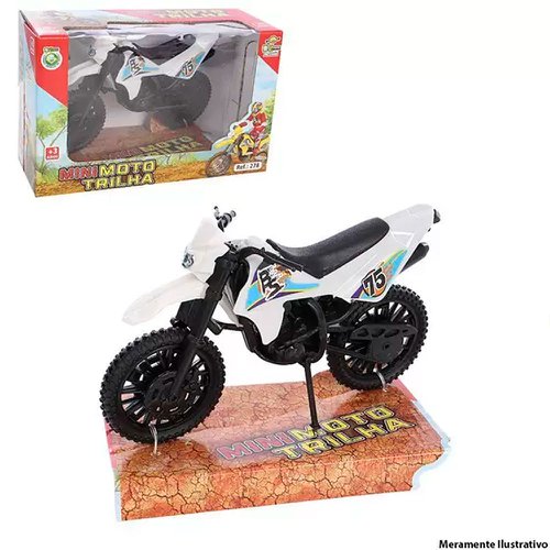 Moto Cross De Trilha Brinquedo Infantil Na Caixa Bs Toys