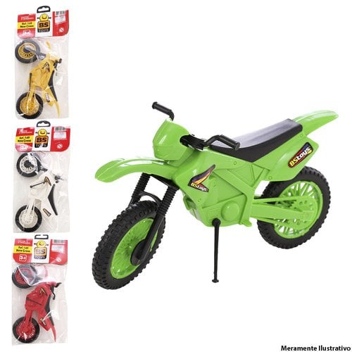 Moto De Trilha Mini Brinquedo Infantil Na Solapa Roda Livre