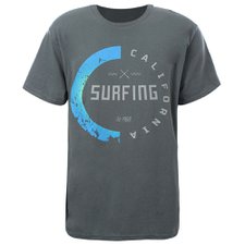 Camiseta Masculina Surf Manga Curta Estampada