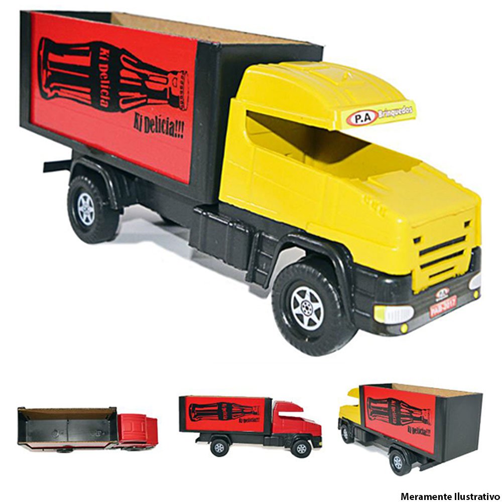 Mini Caminhão Furgão PA Brinquedos - Lojas Tem
