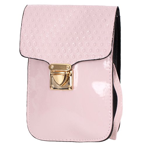 hot pink cross body bolsa