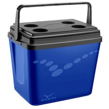 Caixa Térmica Cooler Pop Azul Invicta 34 L Alça Praia Verão