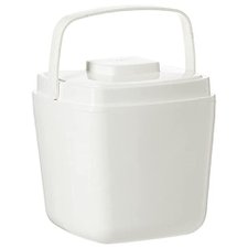 Porta Gelo Branco Ice Bucket Alça Retrátil 1L Invicta