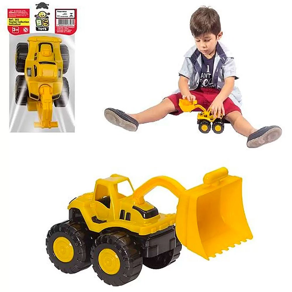 Trator Brinquedo Infantil Individual Solapa Pequeno Bs Toys