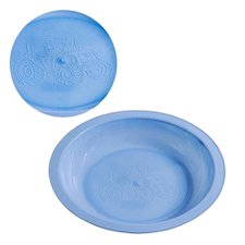 Prato Infantil Fundo Plástico Meninos Azul Arqplast 20 cm
