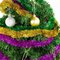 Enfeite Festão Metalizado Dourado Para Árvore Natal 2 Metros