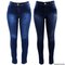 Calça Jeans Azul Lisa Hot Pant 36 Ao 46 Modelos Sortidos
