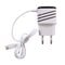Carregador 2 Entradas USB Tipo C 4.1A 3 Cargas Simultâneas