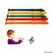 Flauta Doce Colorida Brinquedo Infantil Com Partitura