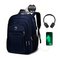 Mochila Bolsa Grande Executiva Faculdade Anti Furto Notebook