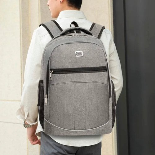 Mochila Escolar Masculina Repartições Alto Relevo