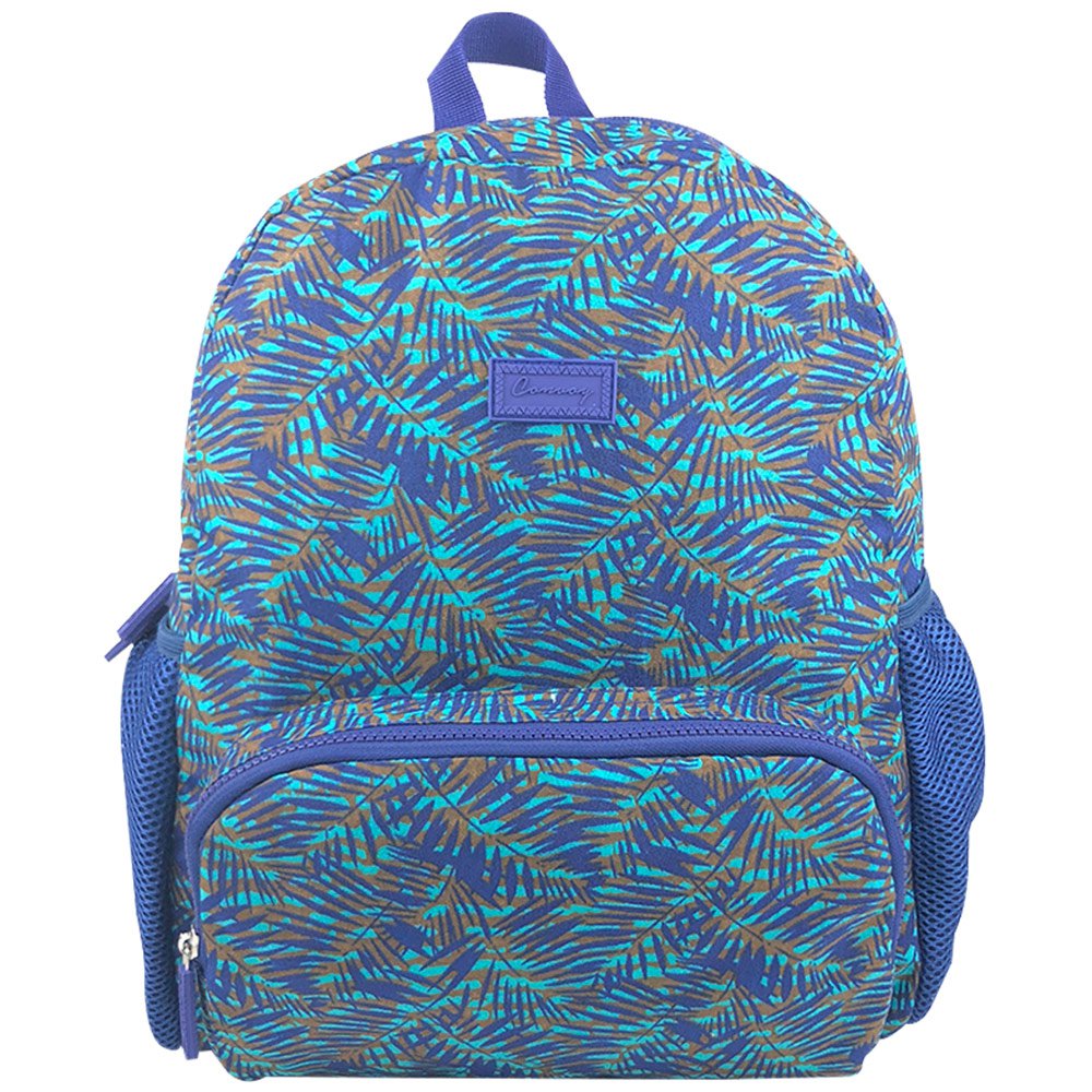 Mochila Casual Juvenil Feminina Florida Bolso Frontal Convoy Feira da