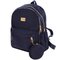 Kit Feminino Mochila Costas 2 Compartimentos + Porta Moedas
