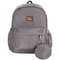 Kit Feminino Mochila Costas 2 Compartimentos + Porta Moedas