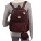 Kit Feminino Mochila Costas 2 Compartimentos + Porta Moedas