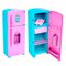Geladeira Duplex Rosa Infantil 2 Peças Na Solapa Zuca Toys