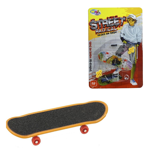 Skate de dedo Finger X-Treme Sport Here Rodas Vermelhas - Branco/Vermelho -  Home