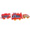 Trem Trenzinho Piuízinho Elétrico Brinquedo Infantil À Pilha