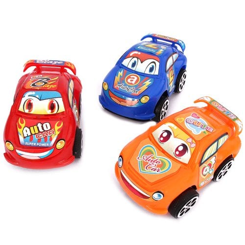 Kit 3 Carrinhos Infantil De Corrida À Fricção Well Kids