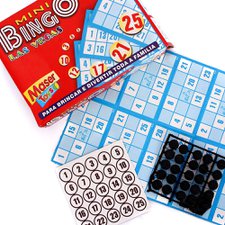 Mini Jogo Bingo Las Vegas Com 10 Cartelas Maser Toys