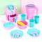Kit Brinquedo Cozinha Faz De Conta Princess 12 Peças