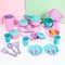 Kit Brinquedo Cozinha Faz De Conta Princess 12 Peças