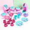 Kit Brinquedo Cozinha Faz De Conta Princess 12 Peças
