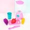 Kit Brinquedo Cozinha Faz De Conta Princess 12 Peças