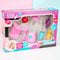 Kit Brinquedo Cozinha Faz De Conta Princess 12 Peças