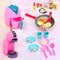 Kit Brinquedo Cozinha Faz De Conta Princess 12 Peças